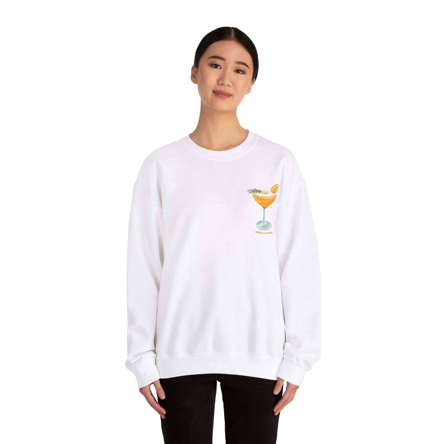 Drink o'clock Crewneck Sweatshirt