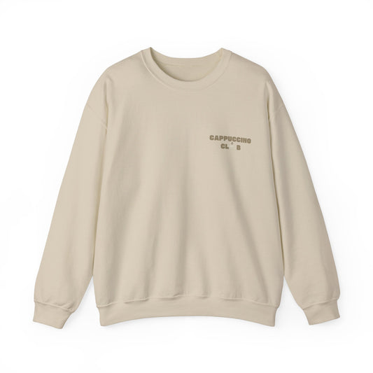 Cappuccino club Crewneck Sweatshirt