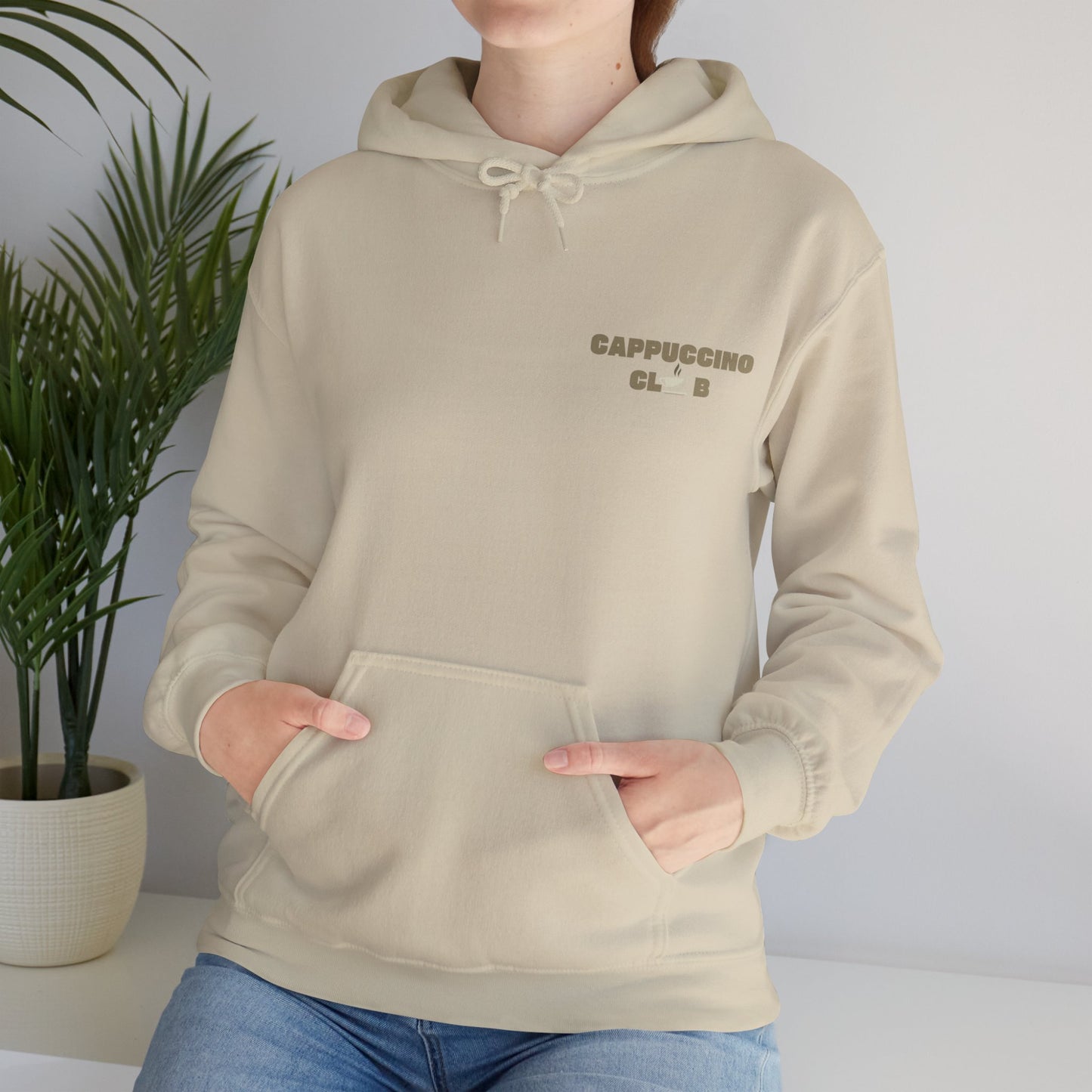 Cappuccino club Hooded Sweatshirt