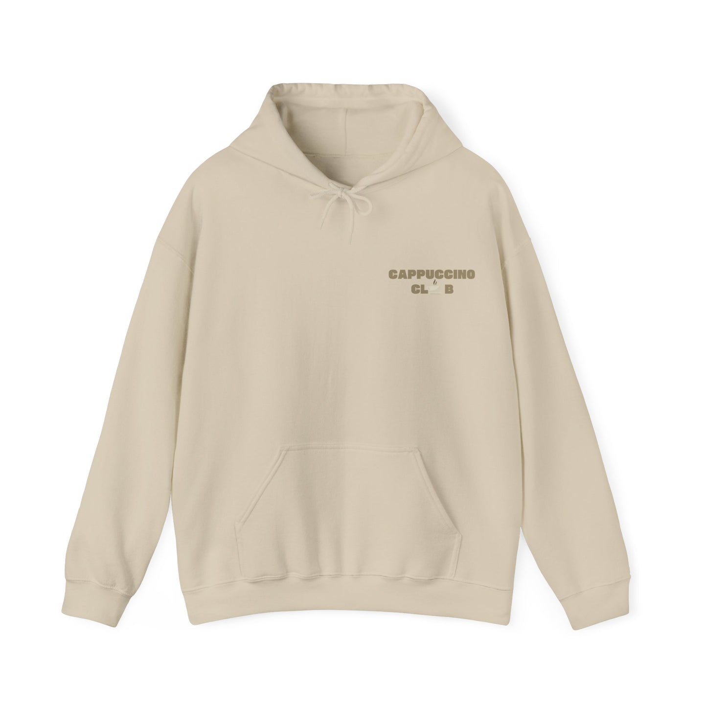 Cappuccino club Hooded Sweatshirt