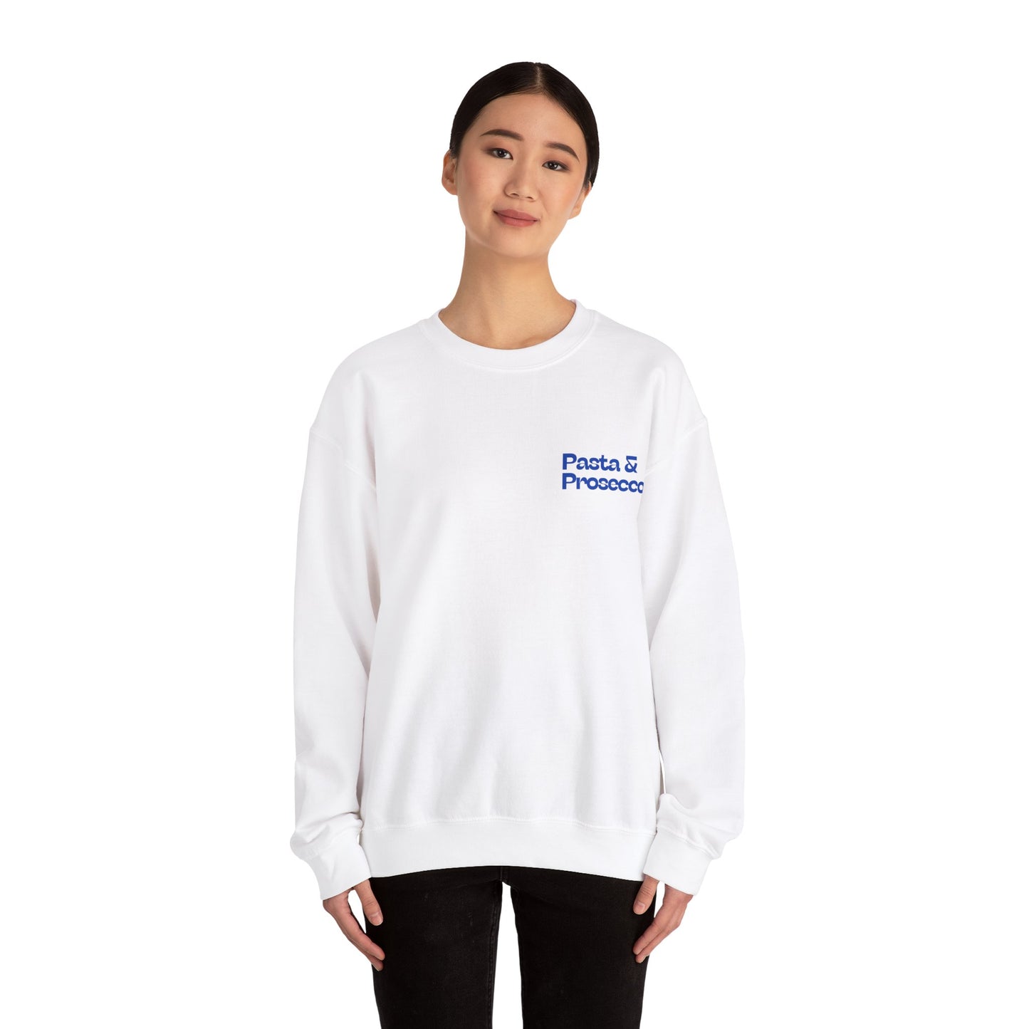 Pasta n Prosecco Crewneck Sweatshirt